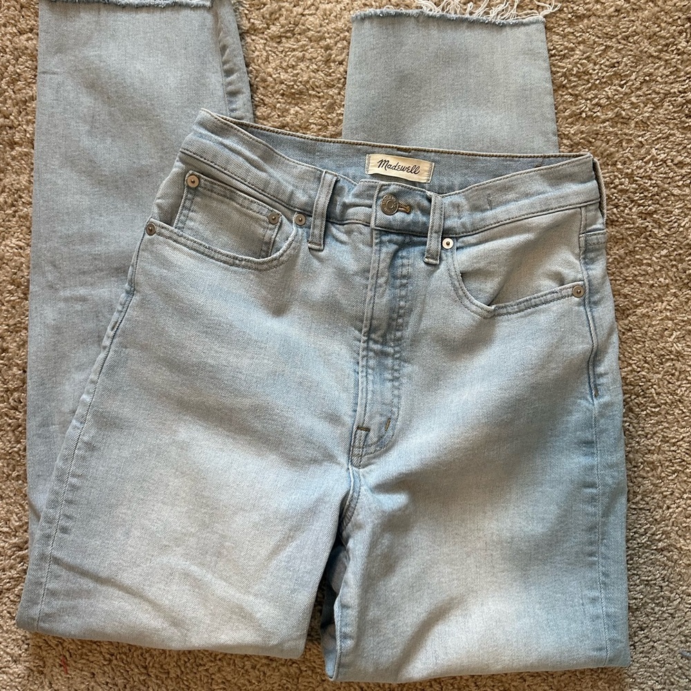 Madewell The Perfect Vintage Straight Jean - Size 28